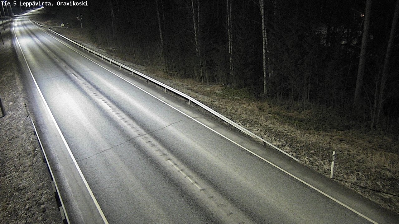 Kelikamerat Kuva Tie 5 Leppävirta, Oravikoski, Leppävirta, Pohjois-Savo