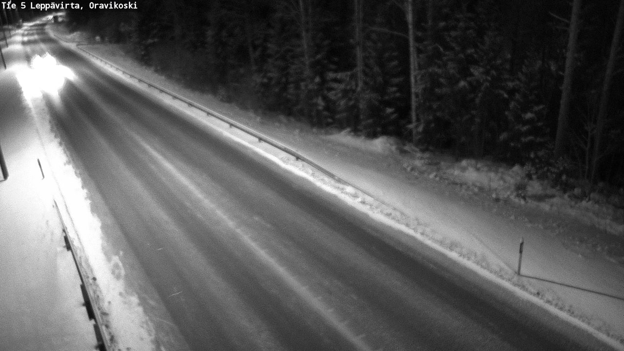 Kelikamerat Kuva Tie 5 Leppävirta, Oravikoski, Leppävirta, Pohjois-Savo