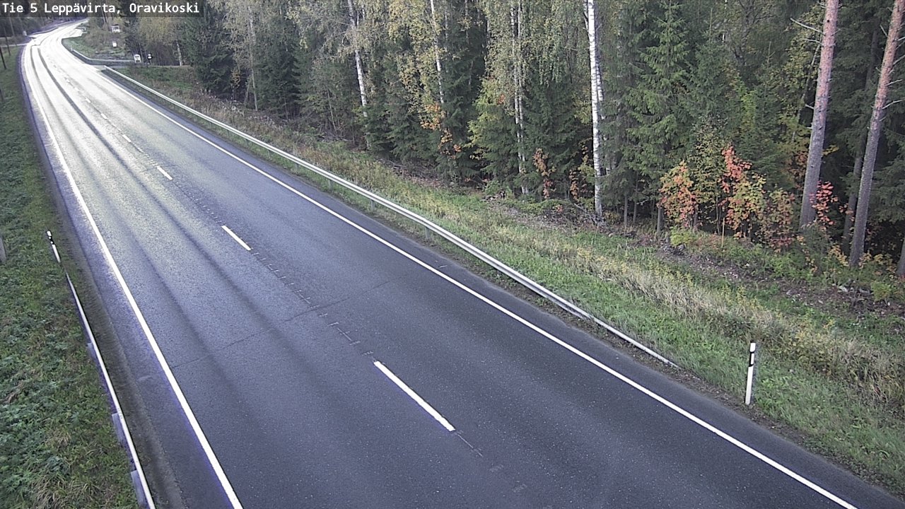 Kelikamerat Kuva Tie 5 Leppävirta, Oravikoski, Leppävirta, Pohjois-Savo
