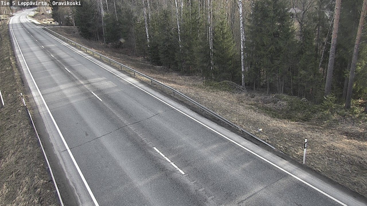 Kelikamerat Kuva Tie 5 Leppävirta, Oravikoski, Leppävirta, Pohjois-Savo