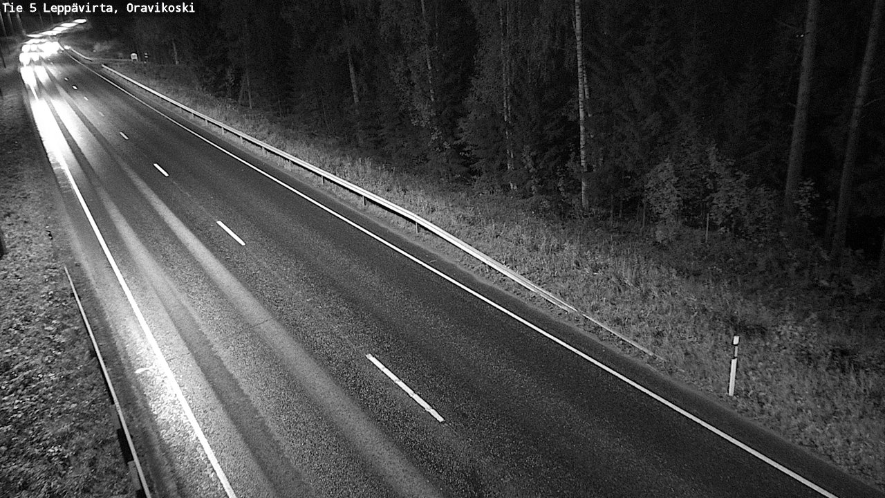 Kelikamerat Kuva Tie 5 Leppävirta, Oravikoski, Leppävirta, Pohjois-Savo
