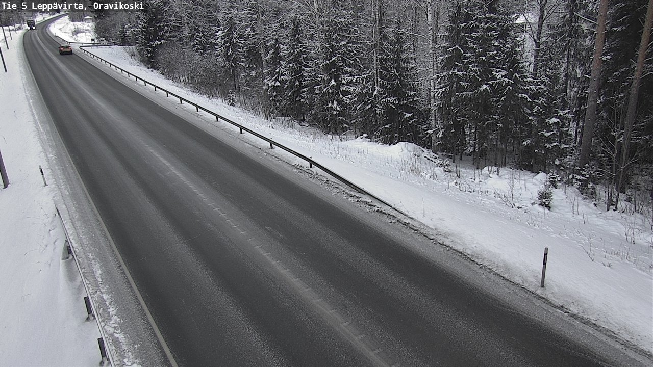 Kelikamerat Kuva Tie 5 Leppävirta, Oravikoski, Leppävirta, Pohjois-Savo