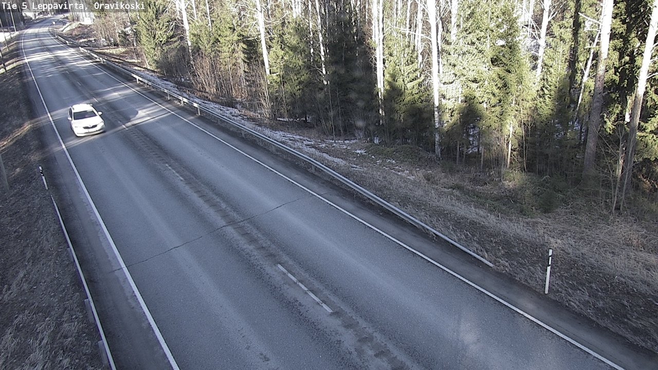 Kelikamerat Kuva Tie 5 Leppävirta, Oravikoski, Leppävirta, Pohjois-Savo