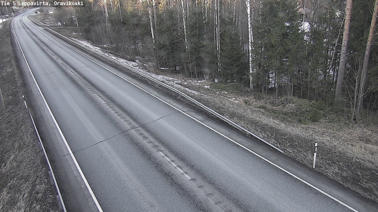 Kelikamerat Kuva Tie 5 Leppävirta, Oravikoski, Leppävirta, Pohjois-Savo