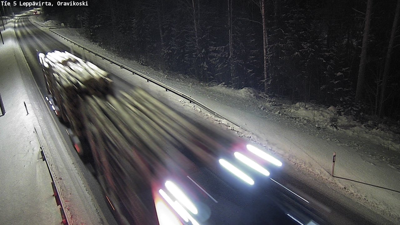 Kelikamerat Kuva Tie 5 Leppävirta, Oravikoski, Leppävirta, Pohjois-Savo