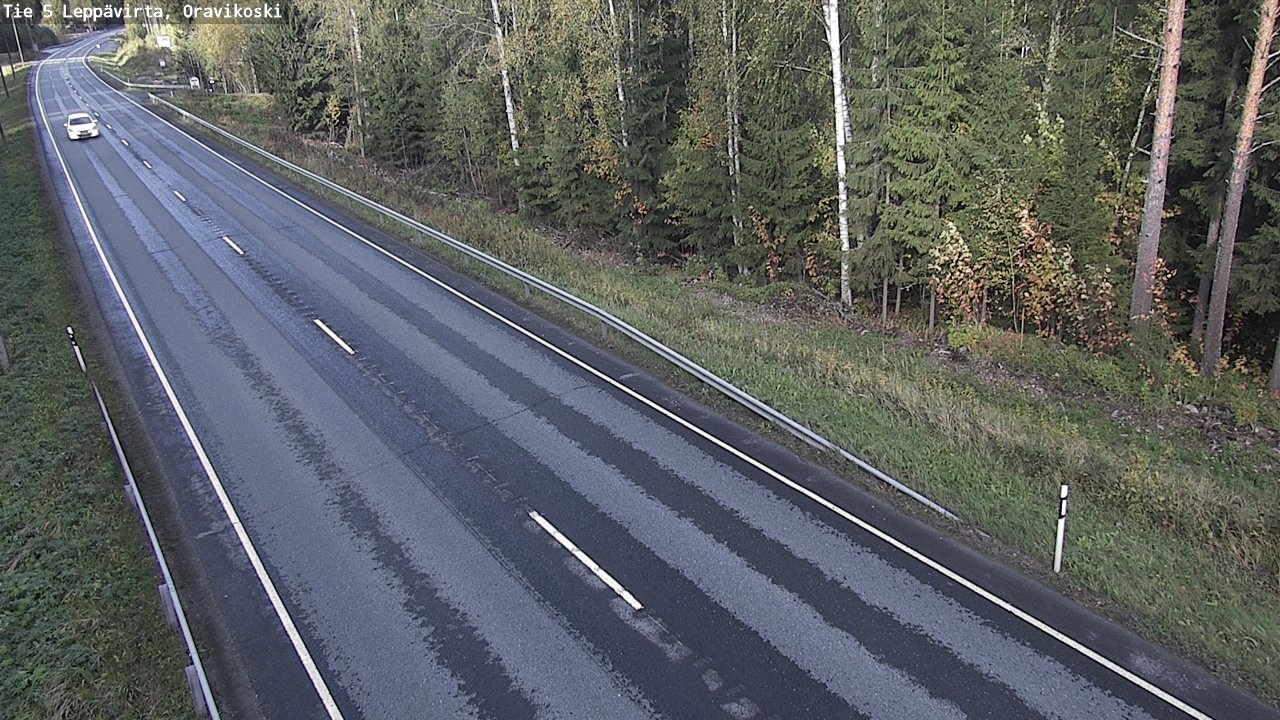 Kelikamerat Kuva Tie 5 Leppävirta, Oravikoski, Leppävirta, Pohjois-Savo