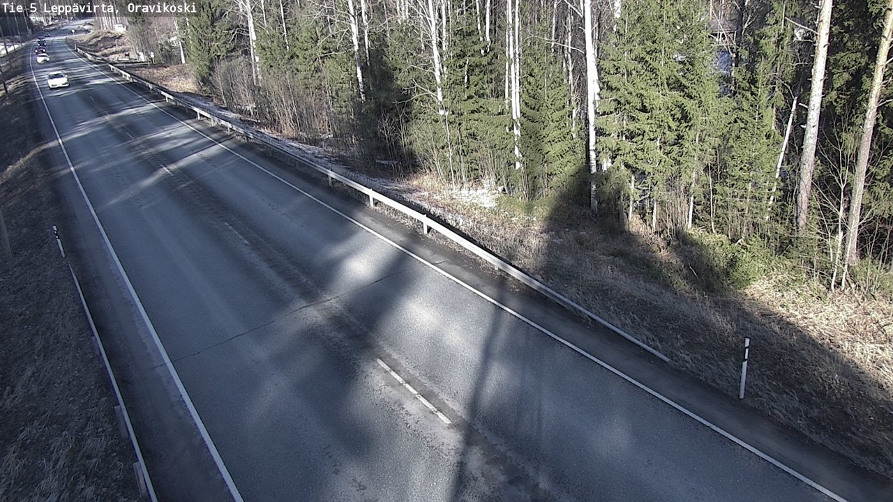Kelikamerat Kuva Tie 5 Leppävirta, Oravikoski, Leppävirta, Pohjois-Savo
