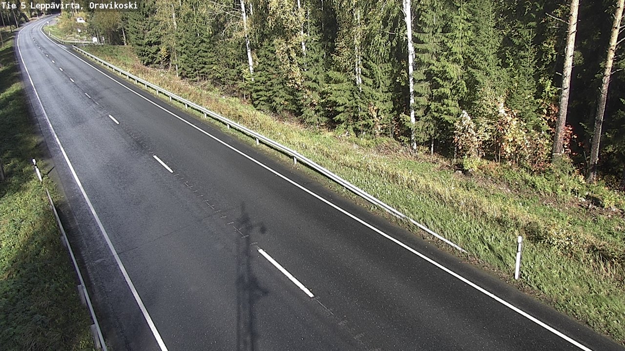 Kelikamerat Kuva Tie 5 Leppävirta, Oravikoski, Leppävirta, Pohjois-Savo