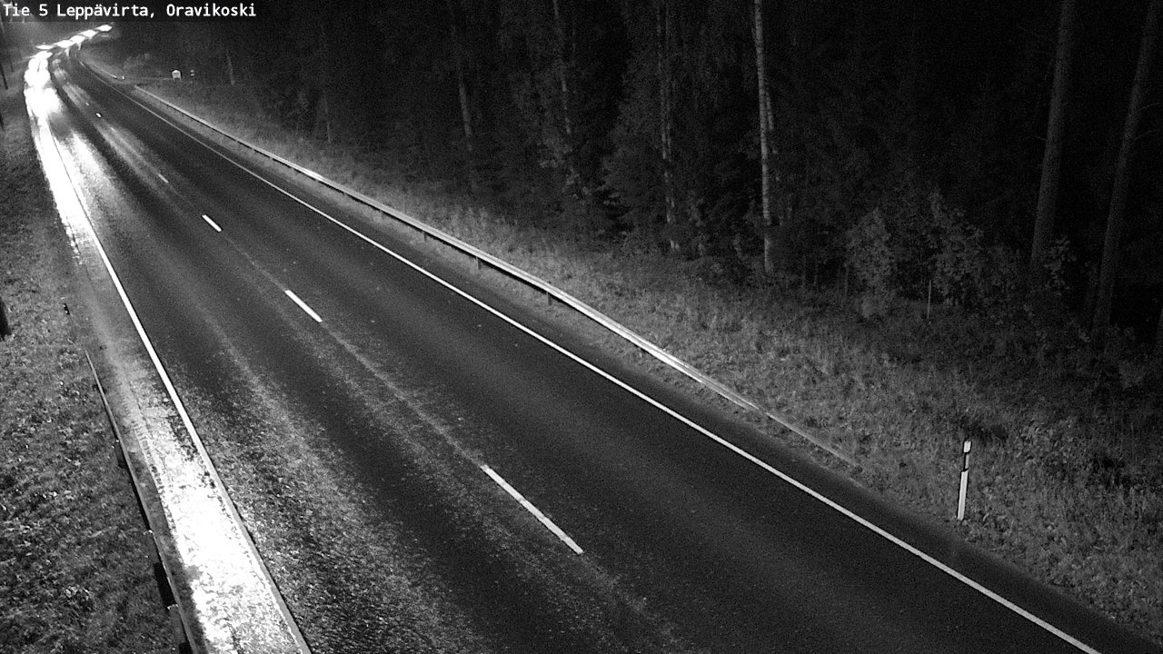Kelikamerat Kuva Tie 5 Leppävirta, Oravikoski, Leppävirta, Pohjois-Savo