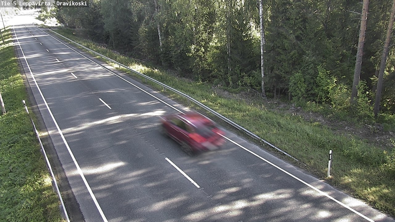 Kelikamerat Kuva Tie 5 Leppävirta, Oravikoski, Leppävirta, Pohjois-Savo