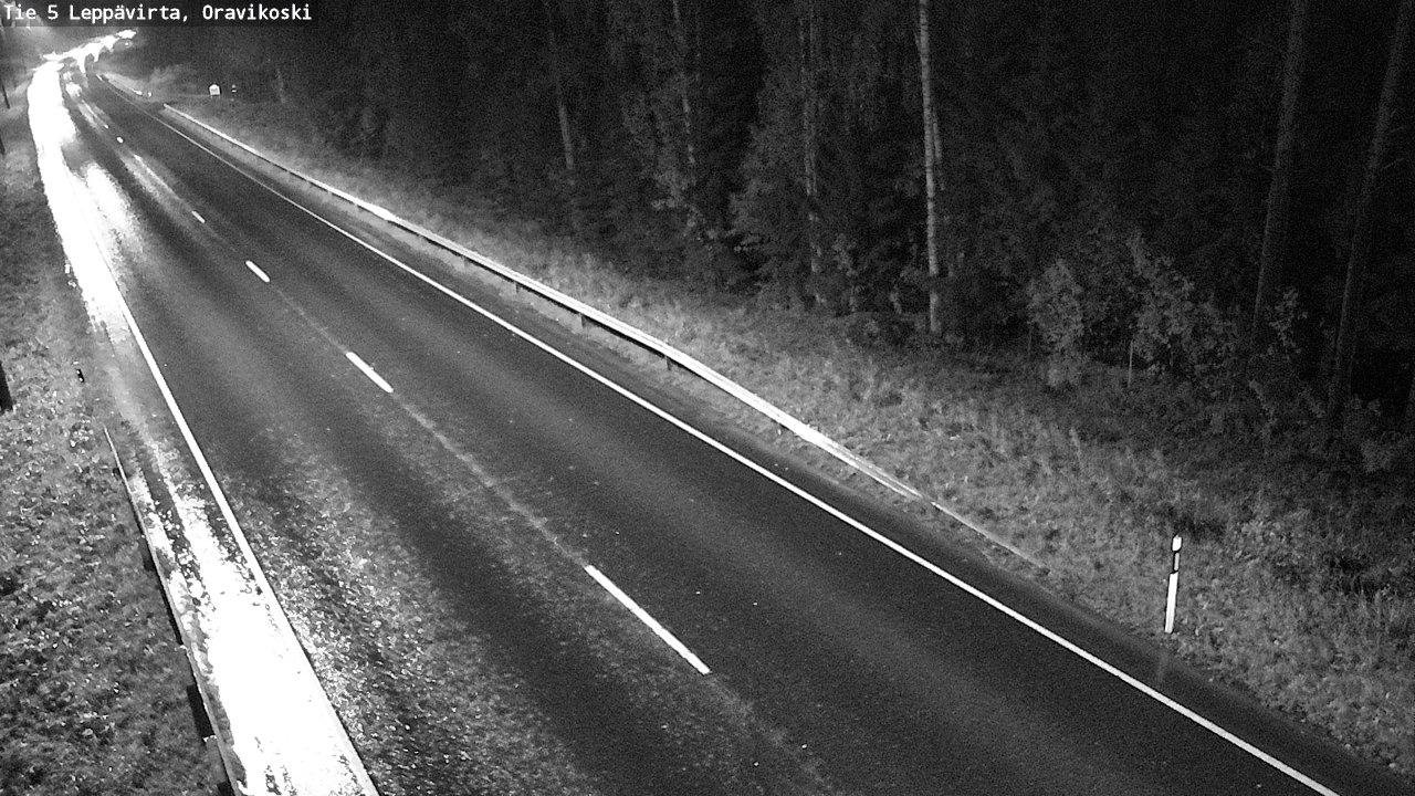 Kelikamerat Kuva Tie 5 Leppävirta, Oravikoski, Leppävirta, Pohjois-Savo