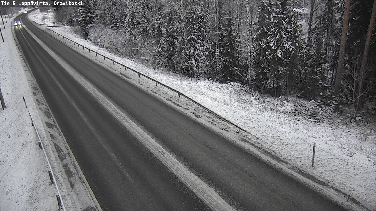 Kelikamerat Kuva Tie 5 Leppävirta, Oravikoski, Leppävirta, Pohjois-Savo