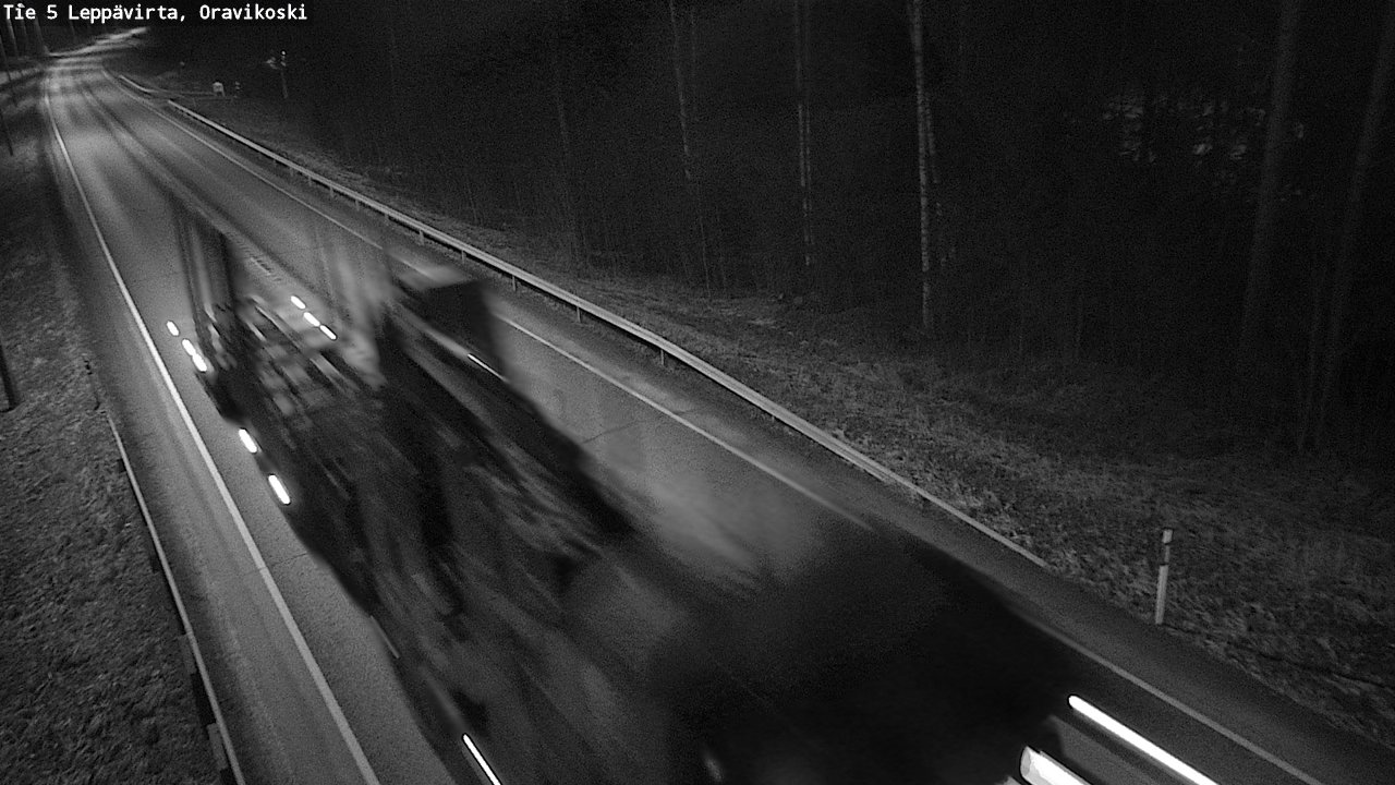 Kelikamerat Kuva Tie 5 Leppävirta, Oravikoski, Leppävirta, Pohjois-Savo