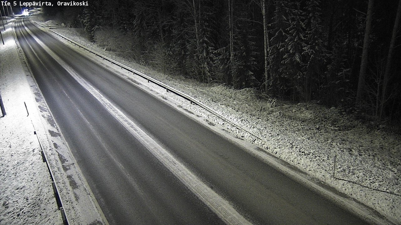 Kelikamerat Kuva Tie 5 Leppävirta, Oravikoski, Leppävirta, Pohjois-Savo