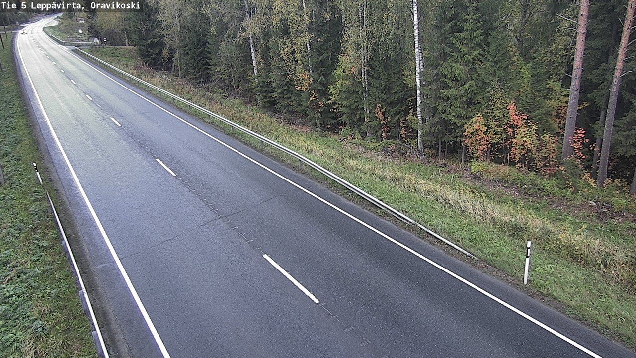 Kelikamerat Kuva Tie 5 Leppävirta, Oravikoski, Leppävirta, Pohjois-Savo