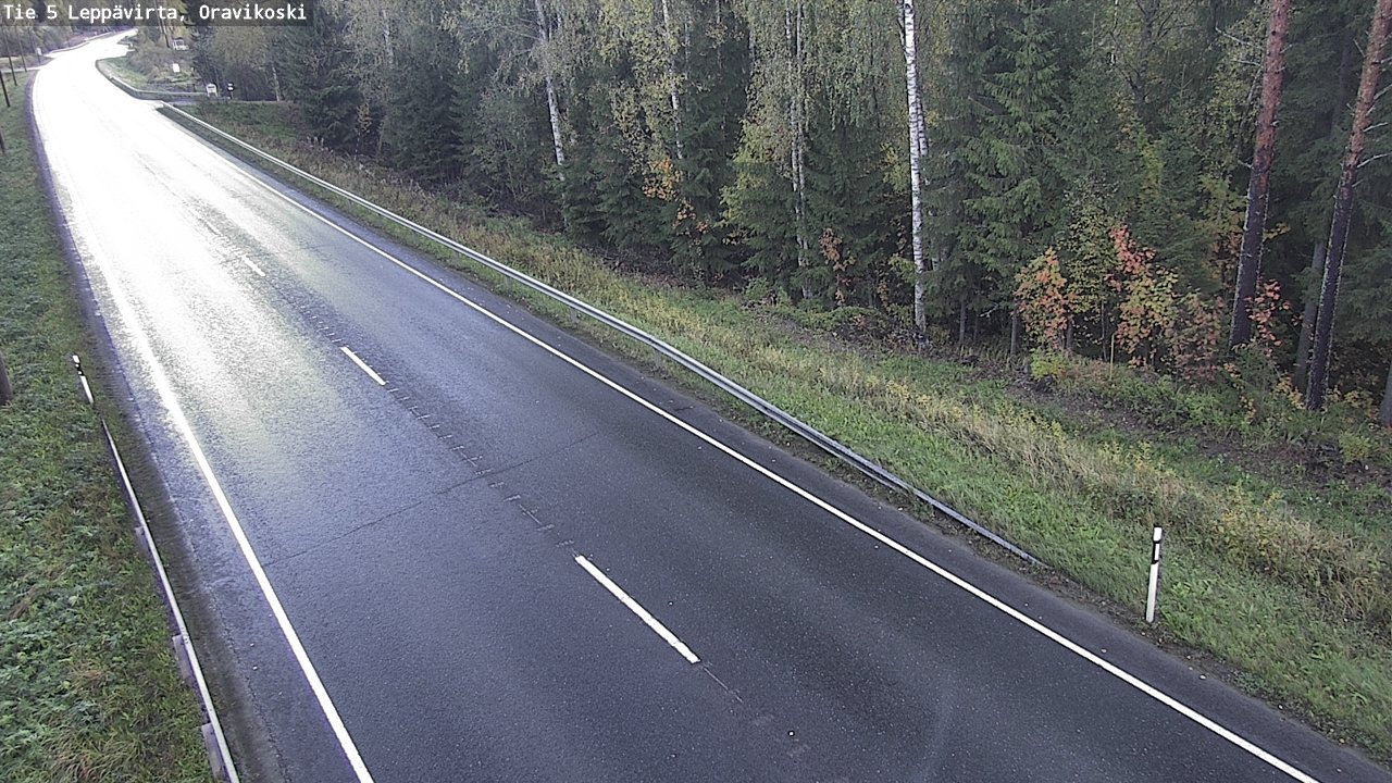 Kelikamerat Kuva Tie 5 Leppävirta, Oravikoski, Leppävirta, Pohjois-Savo