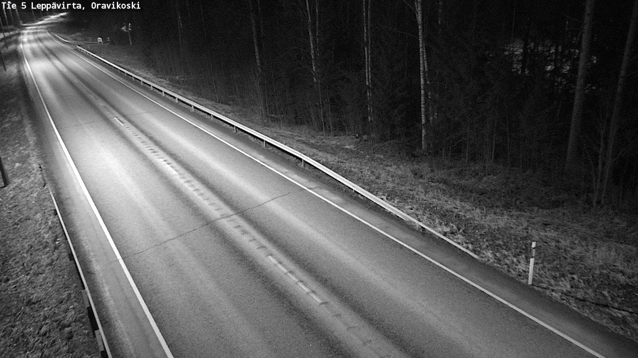 Kelikamerat Kuva Tie 5 Leppävirta, Oravikoski, Leppävirta, Pohjois-Savo