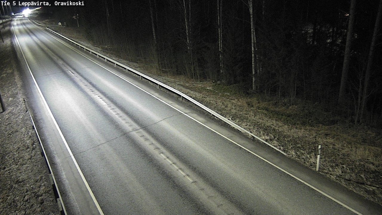 Kelikamerat Kuva Tie 5 Leppävirta, Oravikoski, Leppävirta, Pohjois-Savo