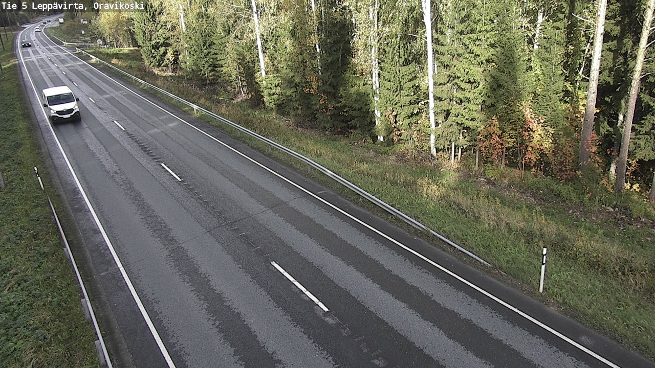 Kelikamerat Kuva Tie 5 Leppävirta, Oravikoski, Leppävirta, Pohjois-Savo