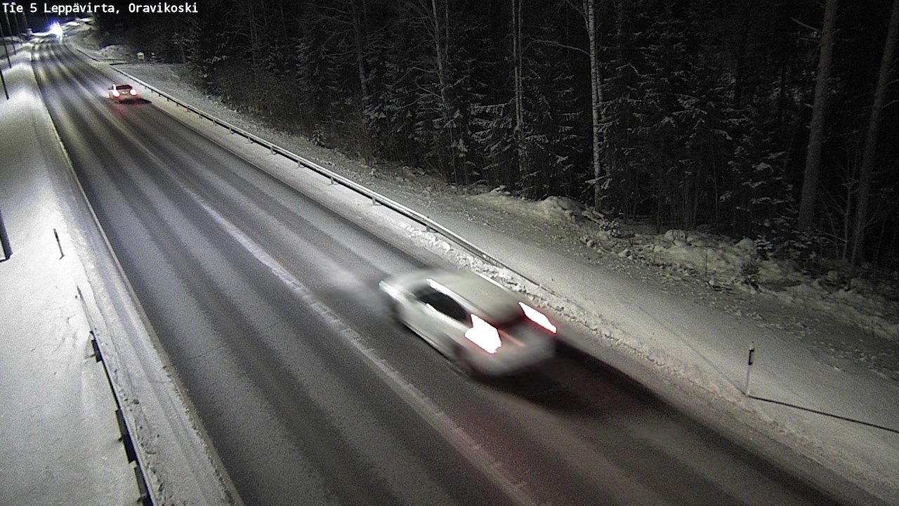 Kelikamerat Kuva Tie 5 Leppävirta, Oravikoski, Leppävirta, Pohjois-Savo