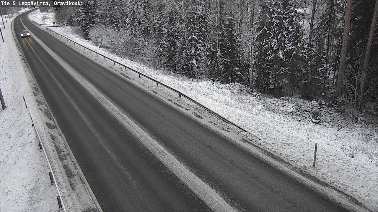 Kelikamerat Kuva Tie 5 Leppävirta, Oravikoski, Leppävirta, Pohjois-Savo