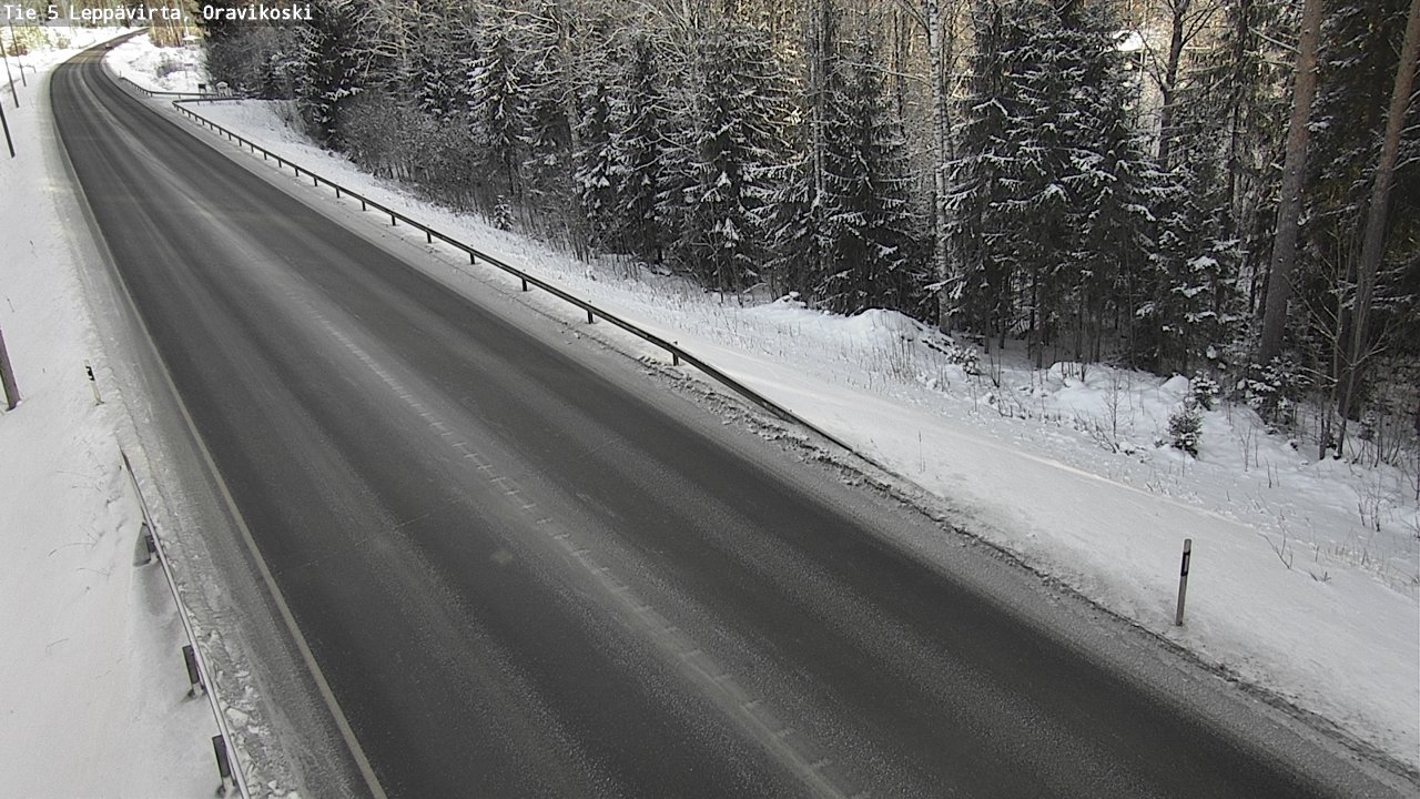 Kelikamerat Kuva Tie 5 Leppävirta, Oravikoski, Leppävirta, Pohjois-Savo