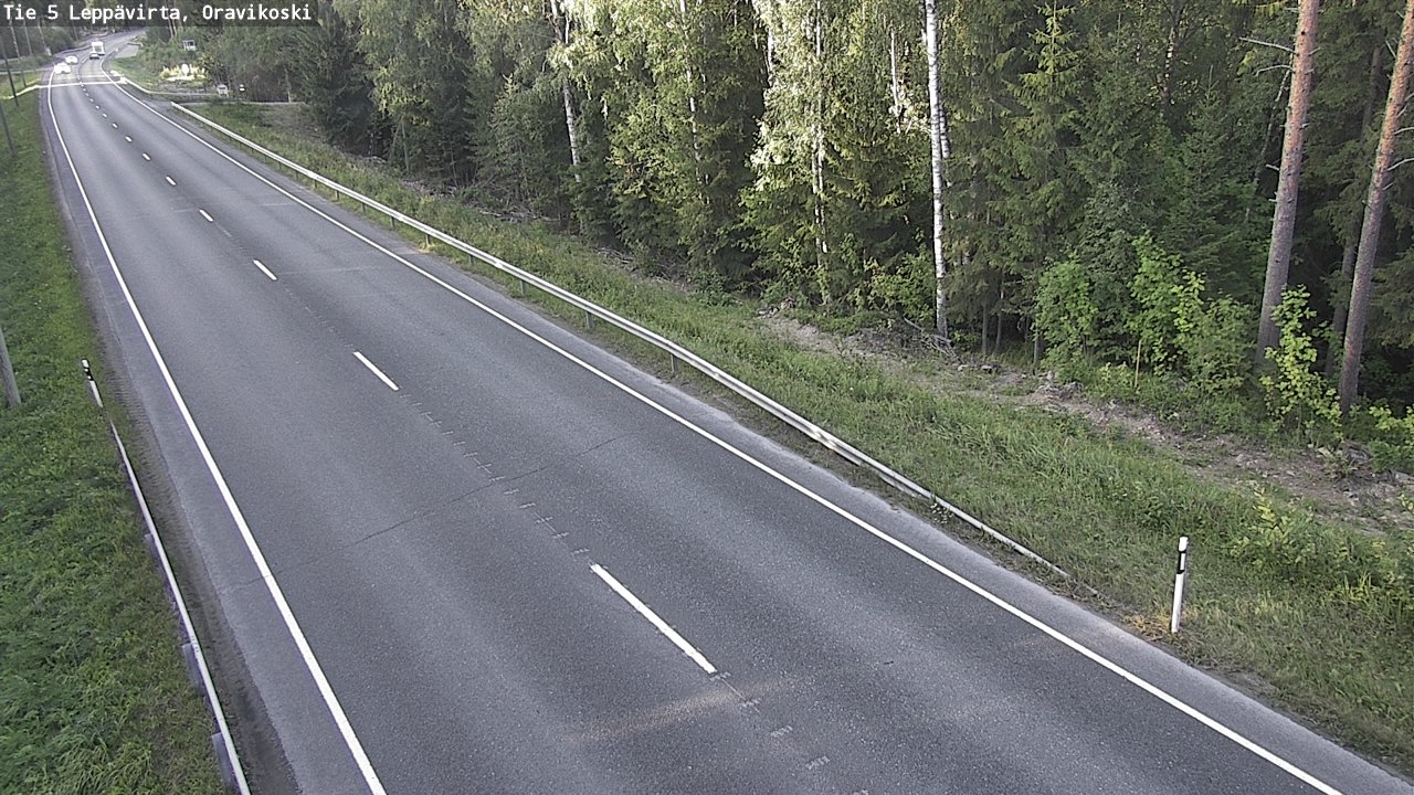 Kelikamerat Kuva Tie 5 Leppävirta, Oravikoski, Leppävirta, Pohjois-Savo