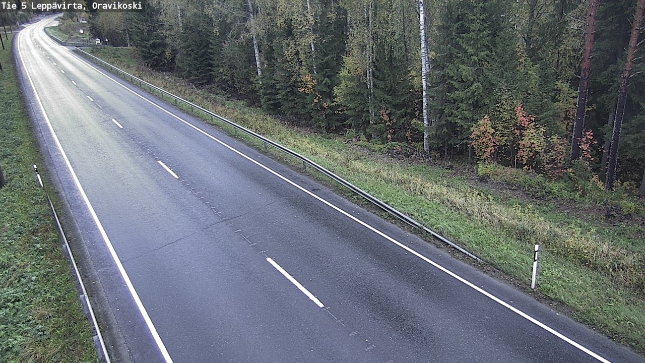 Kelikamerat Kuva Tie 5 Leppävirta, Oravikoski, Leppävirta, Pohjois-Savo