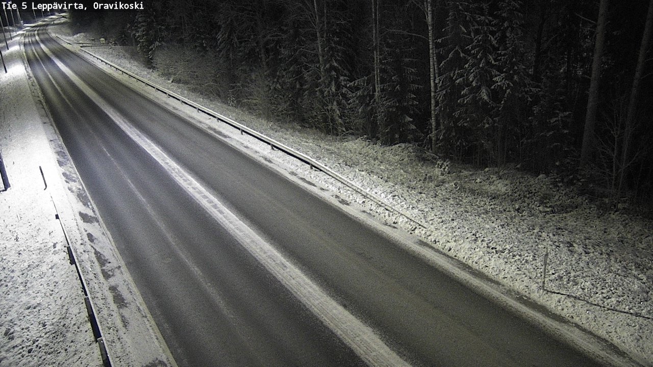 Kelikamerat Kuva Tie 5 Leppävirta, Oravikoski, Leppävirta, Pohjois-Savo