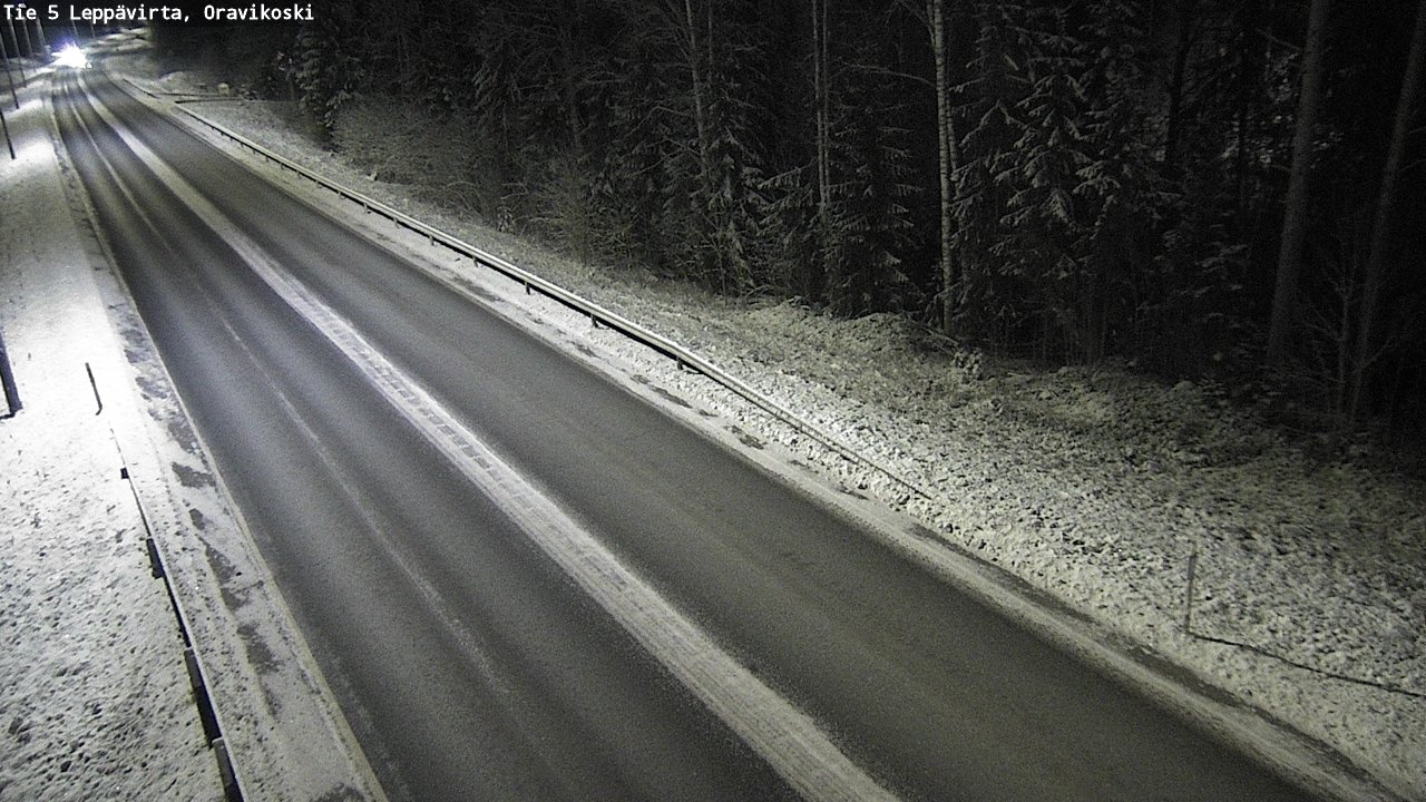 Kelikamerat Kuva Tie 5 Leppävirta, Oravikoski, Leppävirta, Pohjois-Savo