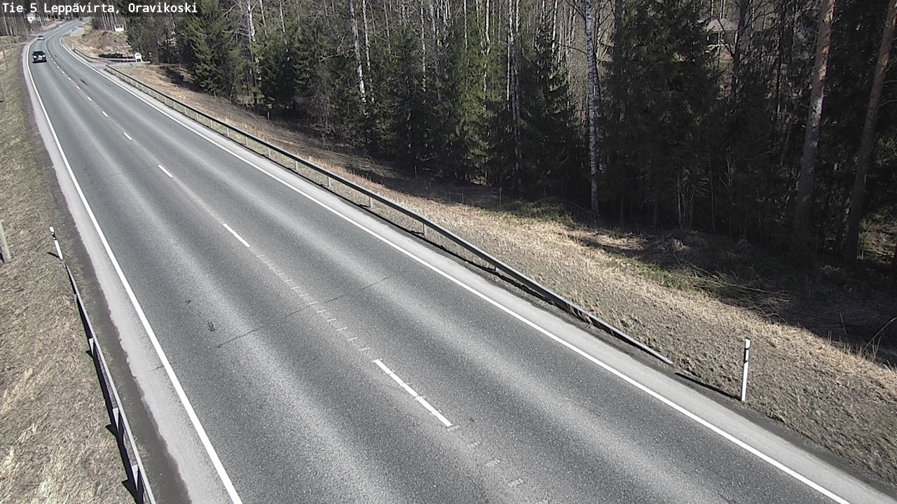 Kelikamerat Kuva Tie 5 Leppävirta, Oravikoski, Leppävirta, Pohjois-Savo