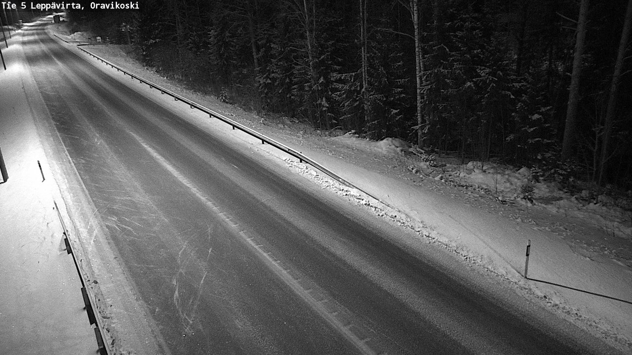 Kelikamerat Kuva Tie 5 Leppävirta, Oravikoski, Leppävirta, Pohjois-Savo