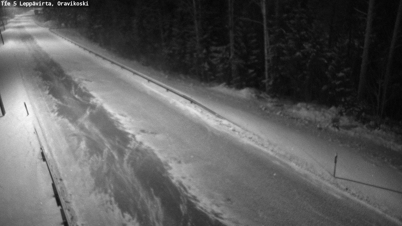 Kelikamerat Kuva Tie 5 Leppävirta, Oravikoski, Leppävirta, Pohjois-Savo