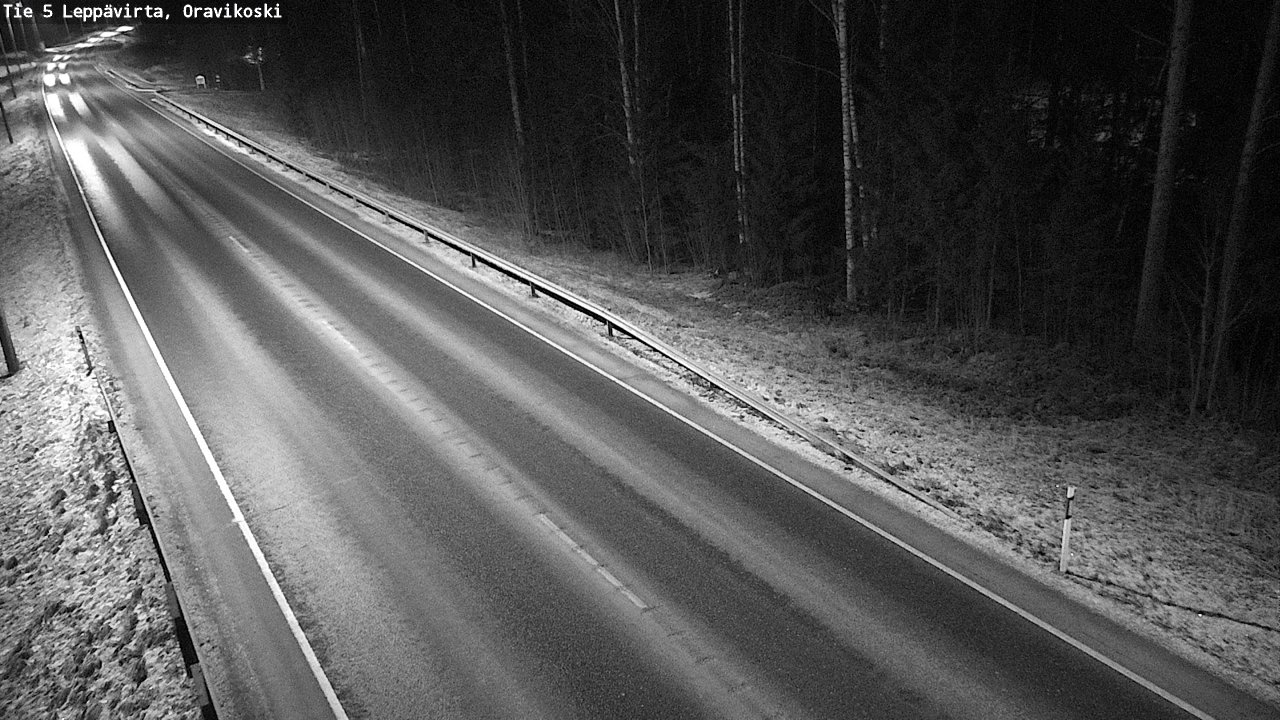 Kelikamerat Kuva Tie 5 Leppävirta, Oravikoski, Leppävirta, Pohjois-Savo