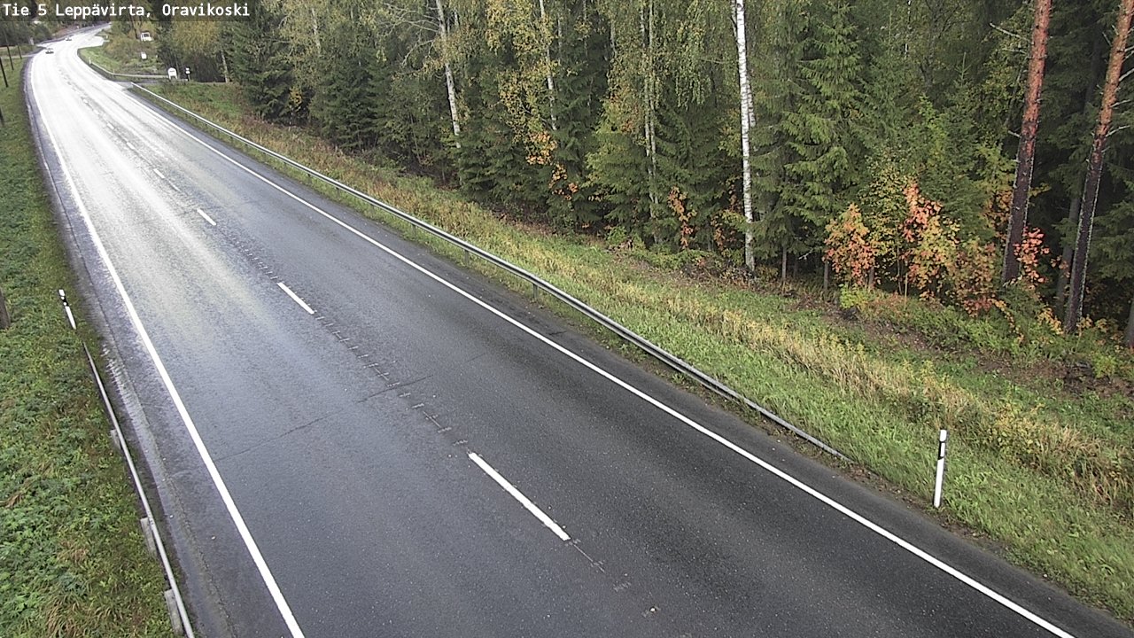 Kelikamerat Kuva Tie 5 Leppävirta, Oravikoski, Leppävirta, Pohjois-Savo