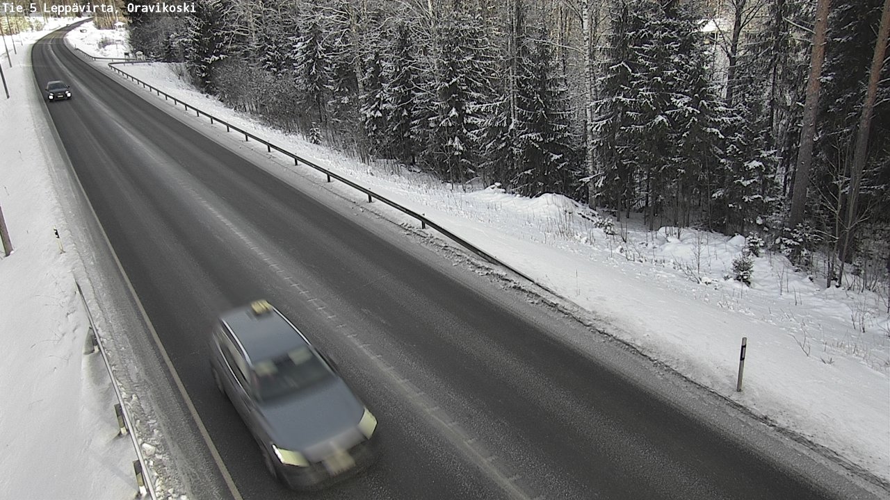 Kelikamerat Kuva Tie 5 Leppävirta, Oravikoski, Leppävirta, Pohjois-Savo