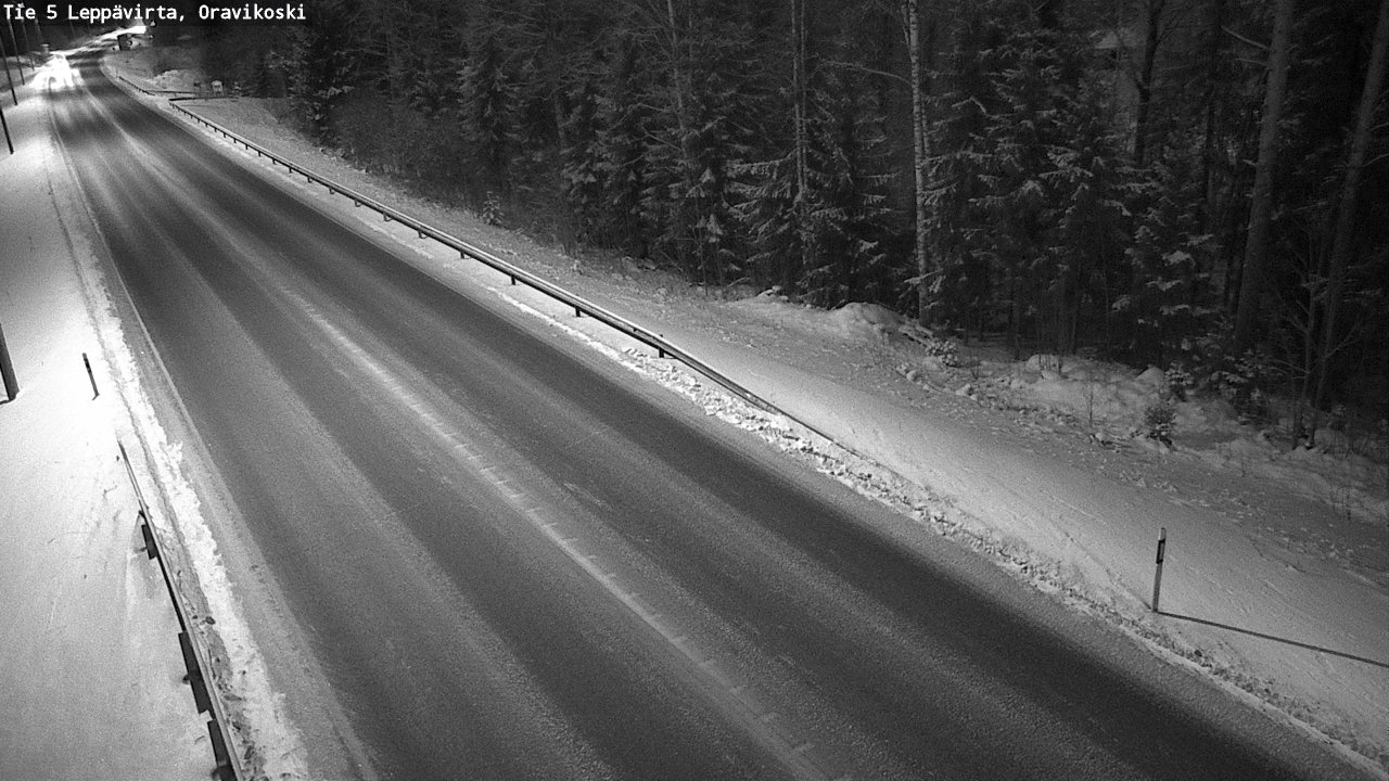 Kelikamerat Kuva Tie 5 Leppävirta, Oravikoski, Leppävirta, Pohjois-Savo