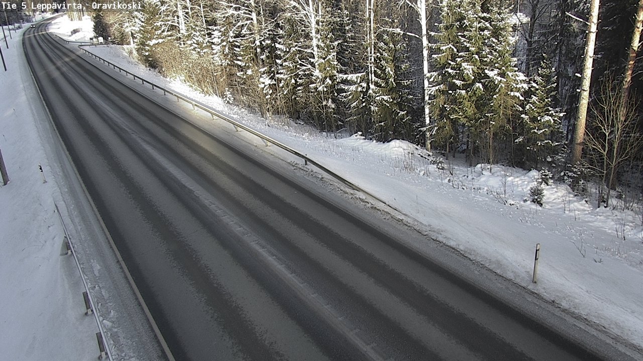 Kelikamerat Kuva Tie 5 Leppävirta, Oravikoski, Leppävirta, Pohjois-Savo