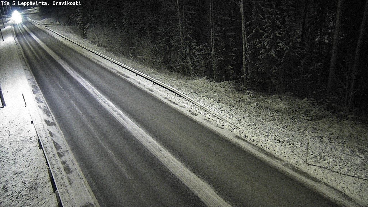 Kelikamerat Kuva Tie 5 Leppävirta, Oravikoski, Leppävirta, Pohjois-Savo