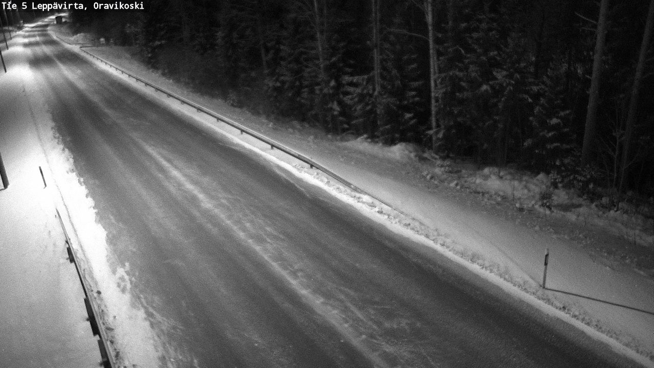 Kelikamerat Kuva Tie 5 Leppävirta, Oravikoski, Leppävirta, Pohjois-Savo