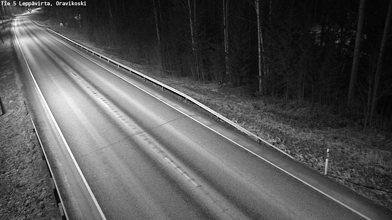 Kelikamerat Kuva Tie 5 Leppävirta, Oravikoski, Leppävirta, Pohjois-Savo