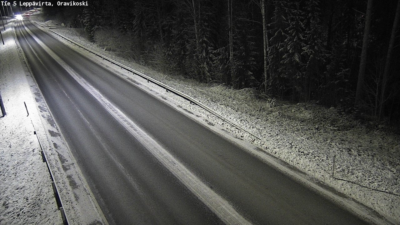 Kelikamerat Kuva Tie 5 Leppävirta, Oravikoski, Leppävirta, Pohjois-Savo