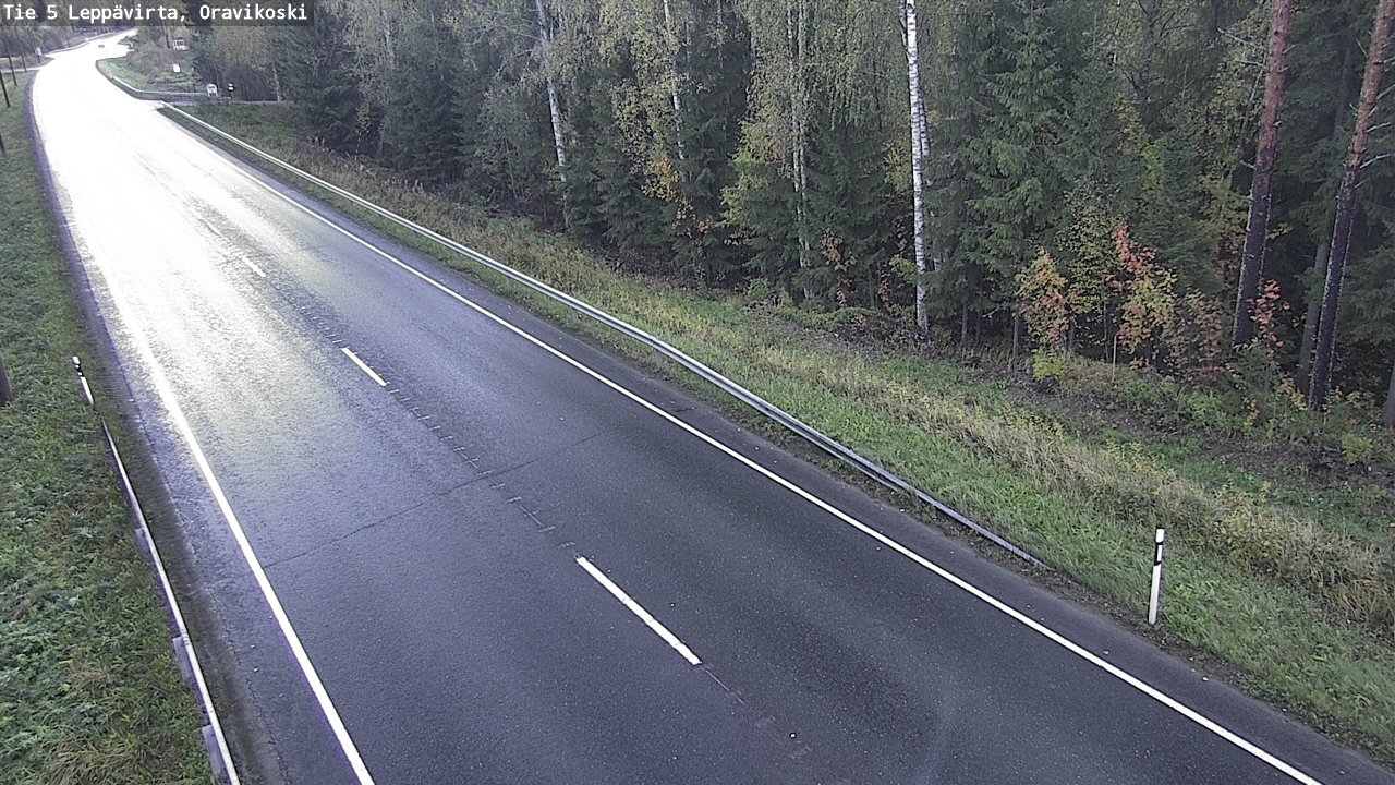 Kelikamerat Kuva Tie 5 Leppävirta, Oravikoski, Leppävirta, Pohjois-Savo