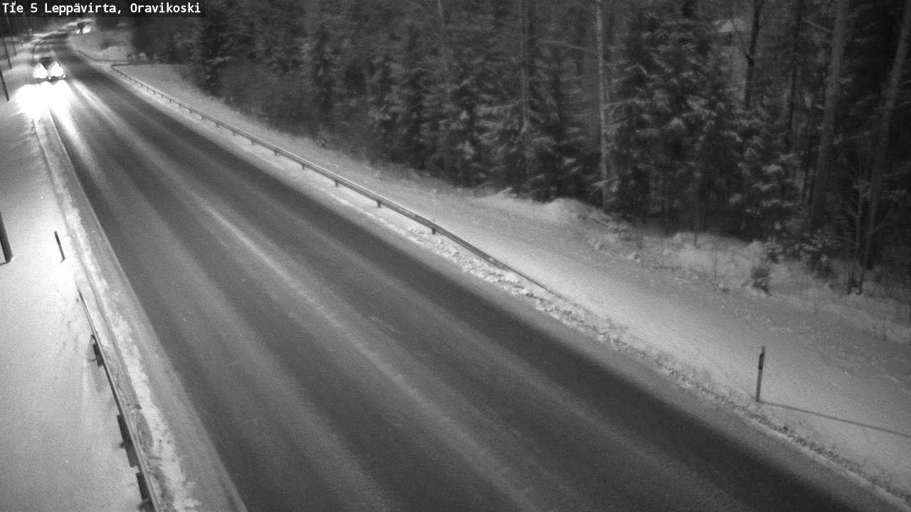 Kelikamerat Kuva Tie 5 Leppävirta, Oravikoski, Leppävirta, Pohjois-Savo