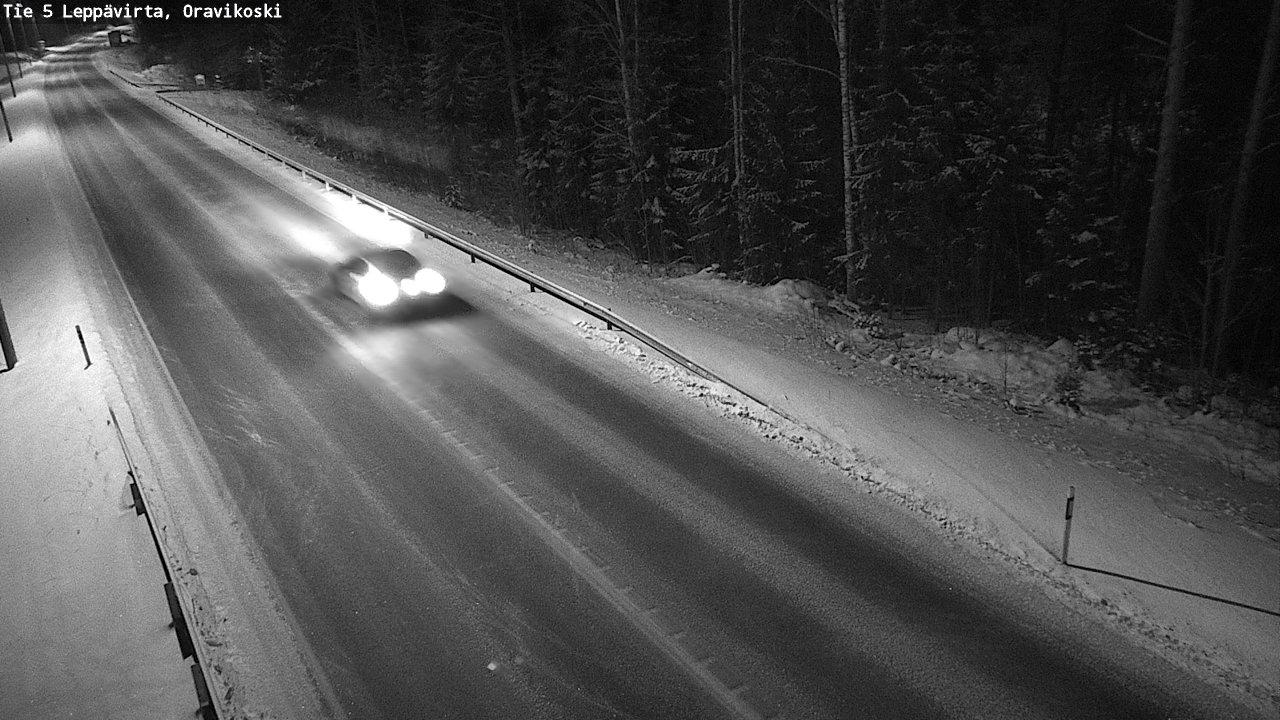 Kelikamerat Kuva Tie 5 Leppävirta, Oravikoski, Leppävirta, Pohjois-Savo