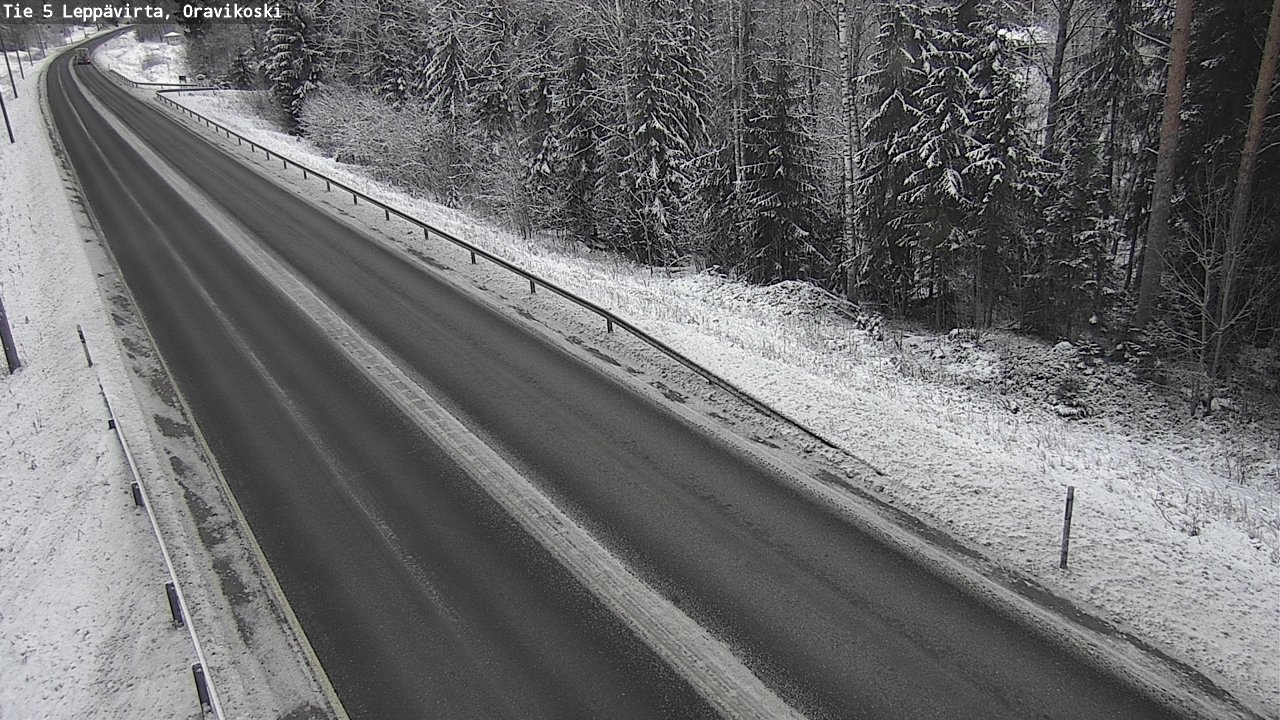 Kelikamerat Kuva Tie 5 Leppävirta, Oravikoski, Leppävirta, Pohjois-Savo