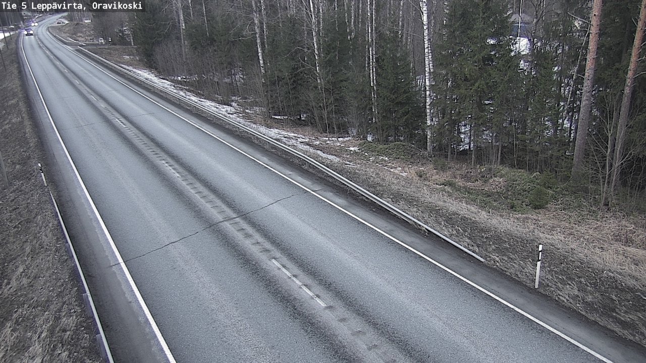 Kelikamerat Kuva Tie 5 Leppävirta, Oravikoski, Leppävirta, Pohjois-Savo