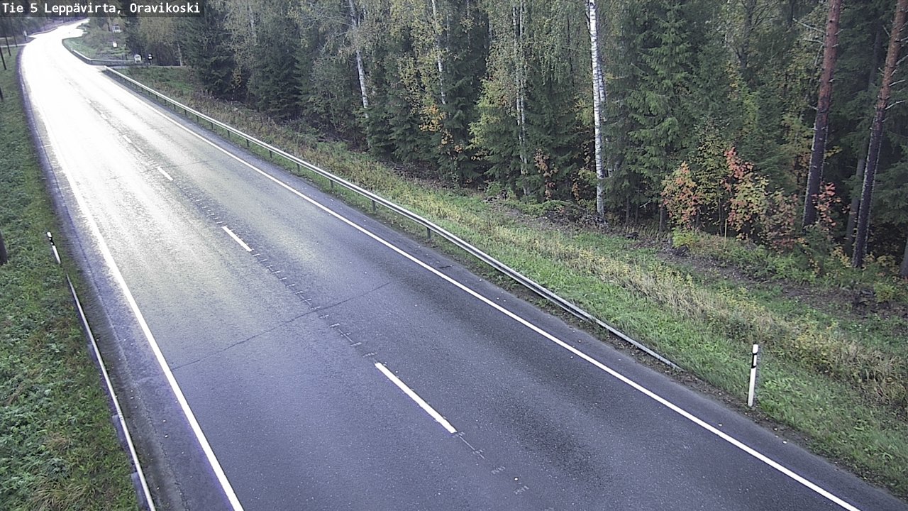 Kelikamerat Kuva Tie 5 Leppävirta, Oravikoski, Leppävirta, Pohjois-Savo