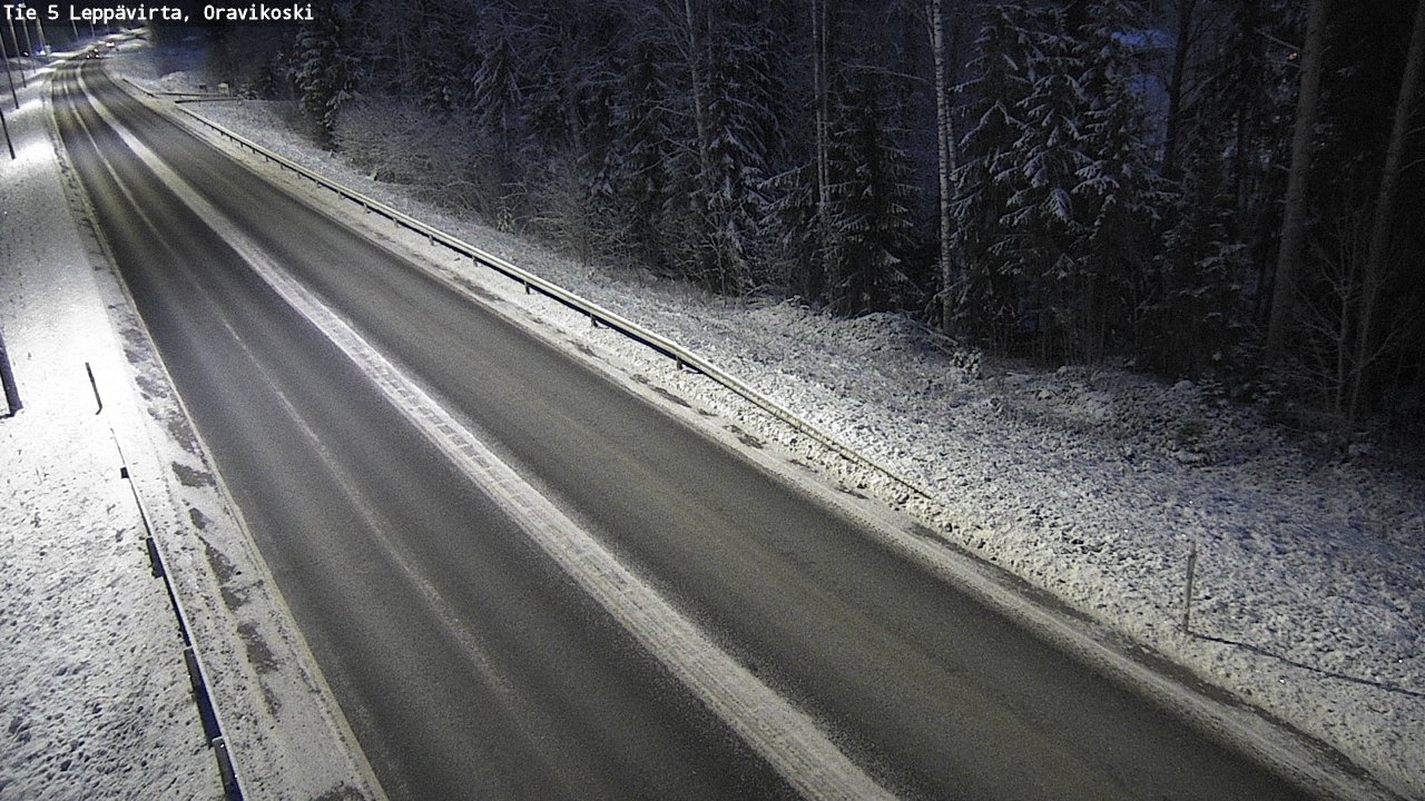 Kelikamerat Kuva Tie 5 Leppävirta, Oravikoski, Leppävirta, Pohjois-Savo