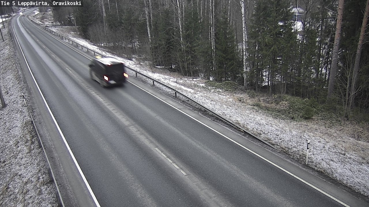 Kelikamerat Kuva Tie 5 Leppävirta, Oravikoski, Leppävirta, Pohjois-Savo
